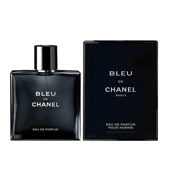 Chanel Bleu De Chanel Eau De Parfum Spray Cologne For Men 3.4 oz.100ml - Picture 1 of 5
